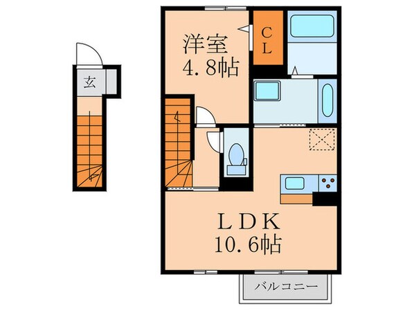 ＳＵＮＰＬＡＣＥ．Ｄの物件間取画像